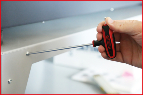 KS Tools T-Griff-Innensechskant-Kugelkopf-Schlüssel-Satz