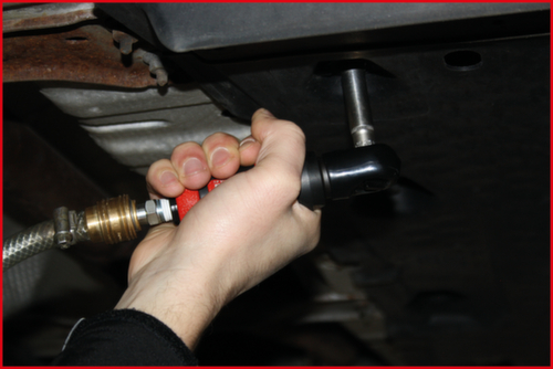 KS Tools 1/4" SlimPOWER Mini-Druckluft-Umschaltratsche 30Nm