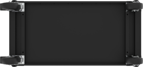 KS Tools PERFORMANCEplus P25 SCHWARZ/ROT Werkstattwagen mit 8 Schubladen