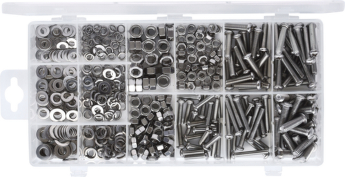 KS Tools Sortiment Linsenkopf-Maschinenschrauben