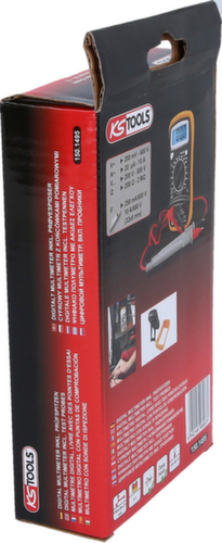 KS Tools Digital Multimeter inkl. Prüfspitzen