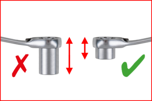 KS Tools 1/4" + 11 mm Durchgangs-Steckschlüssel- und Bit-Satz