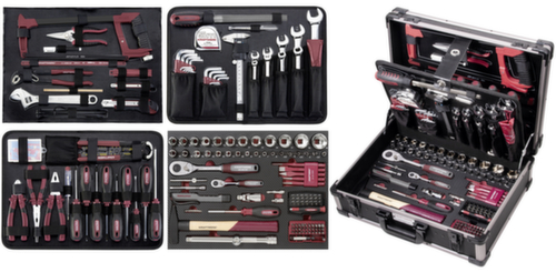 KRAFTWERK® 263-t. Profi-Alu-Werkzeugkoffer KW