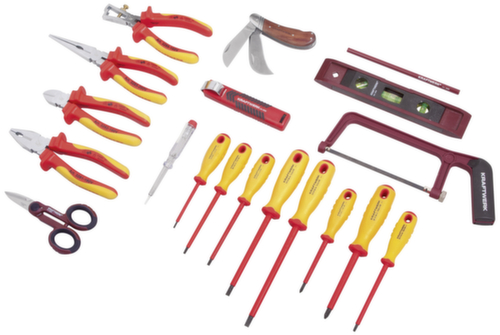 KRAFTWERK® Elektriker-Werkzeugsatz in Gürteltasche