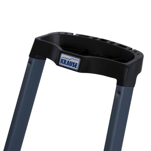 Krause Eloxierte Stufenstehleiter MONTO® SePro S®
