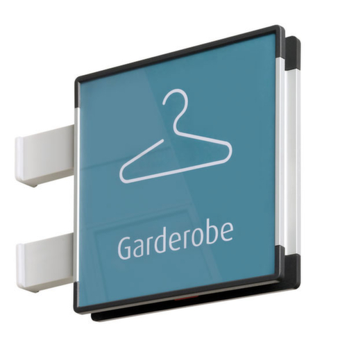 Fahnenschild SafetyMarking®, "Garderobe"