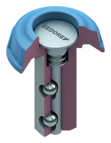 GEDORE DMKPK 7 Pilzkopf 1/2" für DREMASTER DMK