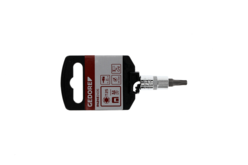 GEDORE RED R42451406 Schraubendrehereinsatz 1/4" TX T25 Länge 37 mm