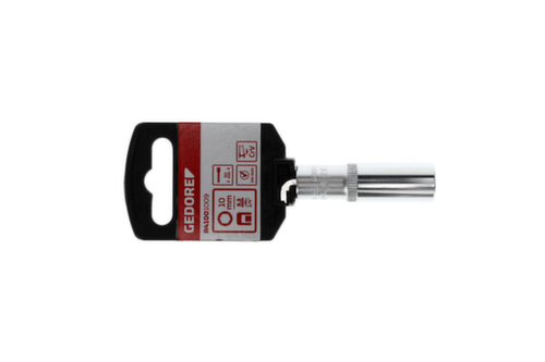 GEDORE RED R41001009 Steckschlüsseleinsatz 1/4" 6-kant 10 mm Länge 50 mm