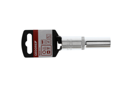 GEDORE R61101314 Steckschlüsseleinsatz 1/2" 12-kant 13 mm Länge 77 mm