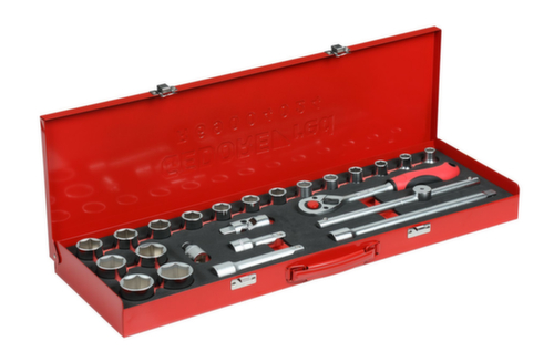 GEDORE R69004024 Steckschlüssel-Satz 1/2" 10-32mm 24-teilig