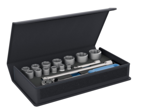 GEDORE TC 19-MU-10 Steckschlüssel-Satz 1/2" 16-teilig