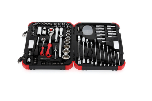 GEDORE R46003092 Steckschlüssel-Satz 1/4"+1/2" 92-teilig