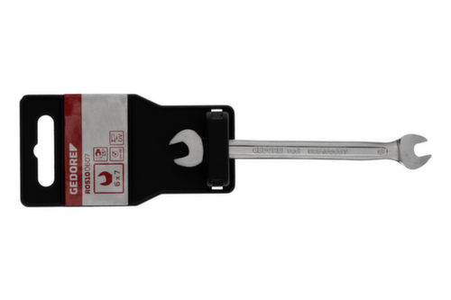 GEDORE R05100607 Doppelmaulschlüssel SW6x7 mm 122 mm