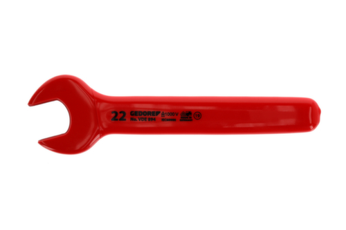 GEDORE VDE 894 22 VDE-Einmaulschlüssel 22 mm