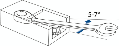 GEDORE 7 UR 24 Maulschlüssel mit Ringratsche