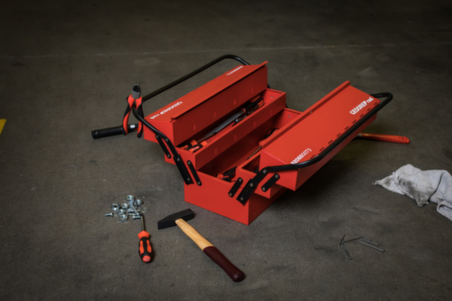 GEDORE RED R20600073 Werkzeugkasten 5 Fächer 535x225x330 mm