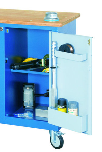 GEDORE 1504 0511 S Rollwerkbank mit 7 Schubladen und Schraubstock