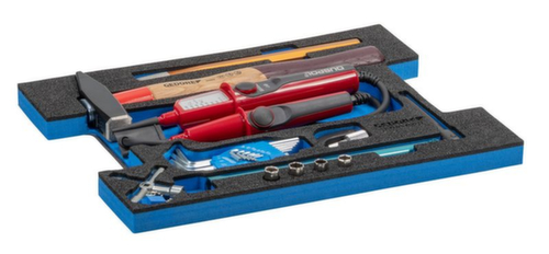 GEDORE 1100-03 L-BOXX 136 mit Sortiment Sanitär 44-teilig
