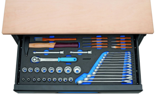 GEDORE 1110 WMW S-03 WorkMo B3 mit Werkzeugsortiment 110-tlg