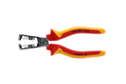 GEDORE VDE 8099-160 H VDE-Abisolierzange STRIP-FIX mit Hüllenisolierung 160 mm