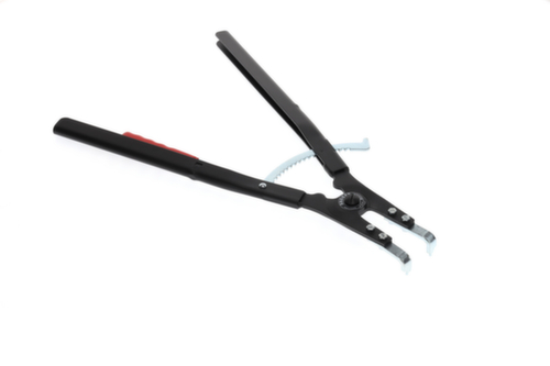 GEDORE 8000 A 51 Montagezange für Außensicherungsringe gewinkelt 122-300mm