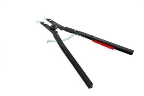 GEDORE 8000 A 51 Montagezange für Außensicherungsringe gewinkelt 122-300mm