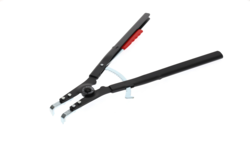 GEDORE 8000 A 51 Montagezange für Außensicherungsringe gewinkelt 122-300mm