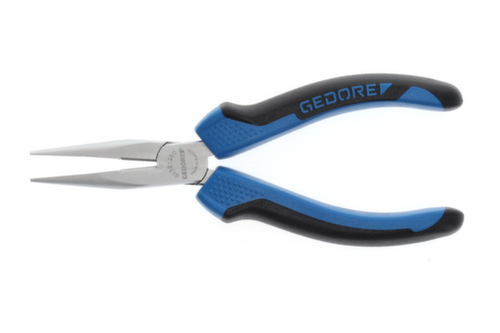 GEDORE 8132-160 JC Flachrundzange 160 mm 2K-Griff