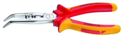 GEDORE SB VDE 8131 AB-200 H VDE-Mehrfachzange 200 mm gewinkelt Hüllenisolierung