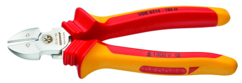 GEDORE VDE 8314-180 H VDE-Kraft-Seitenschneider mit Hüllenisolierung 180 mm