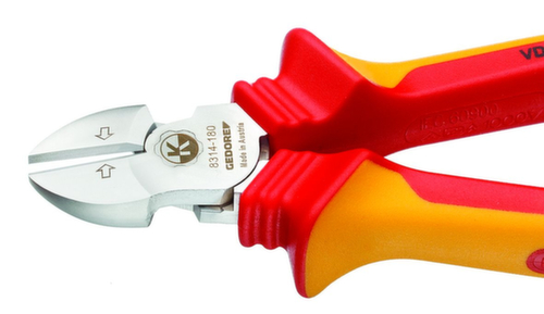 GEDORE VDE 8314-180 H VDE-Kraft-Seitenschneider mit Hüllenisolierung 180 mm