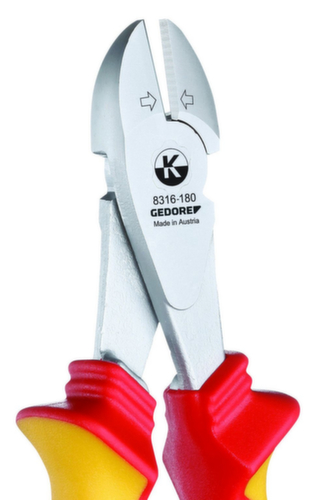 GEDORE VDE 8316-180 H VDE-Kraft-Seitenschneider 180 mm
