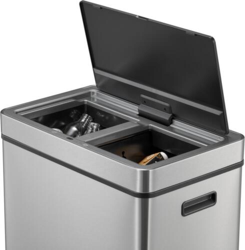 Tretabfallsammler EKO mit fingerabdruckfester Beschichtung, 2 x 30 l