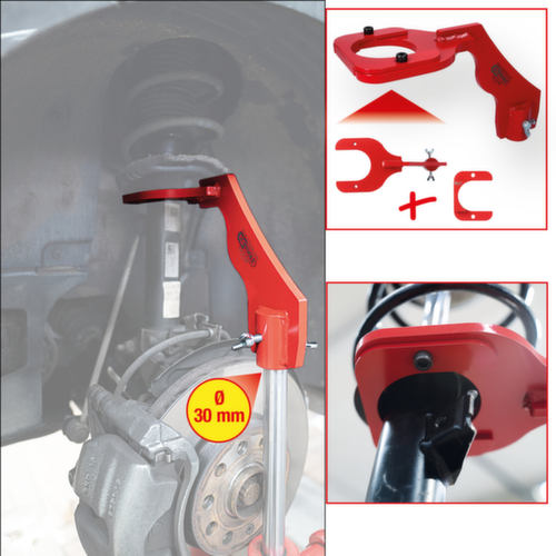 KS Tools McPherson Federbeinstütze für Getriebeheber