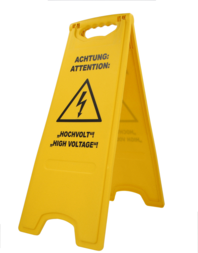 KS Tools Aufsteller mit Blitzsymbol