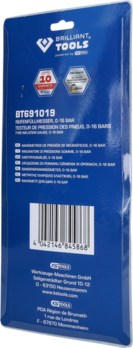 Brilliant Tools Reifenfüllmesser