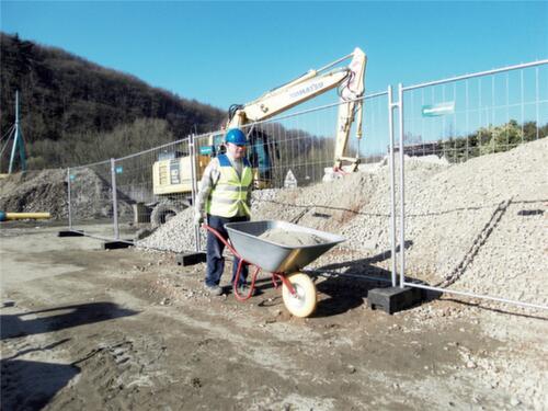 Schake Aushebelsicherung für Mobilzaun