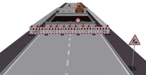 Schake Fußplatte für Schrankenzaun