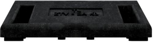 Schake Fußplatte für Schrankenzaun