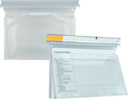 EICHNER Termin-Sichttasche, transparent, DIN A4