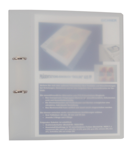 EICHNER Präsentationsringbuch aus PP in transparent