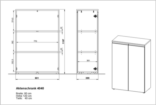 Aktenschrank 4040