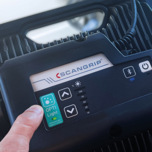 Scangrip Dimmbare LED-Industrielampe NOVA