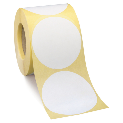 Wiederverwendbare Punkte Weiss D 70 mm