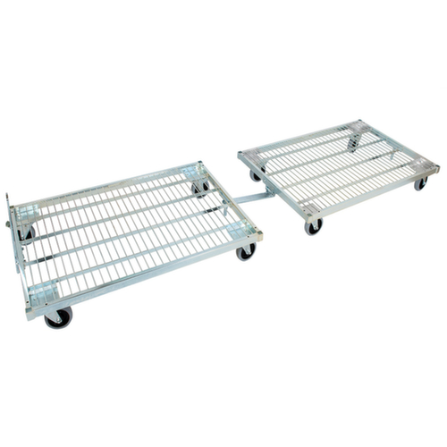 Deichsel und Kupplung für Rollbehälter