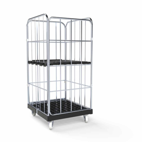 Zwischenboden für Rollbehälter, Breite x Tiefe 716 x 762 mm