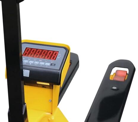 Wiege-Hubwagen Eco, 2000 kg Traglast, Vollgummi/Polyurethan