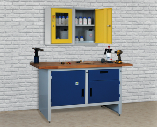 Lacont Umwelt-Wandschrank storeLAB aus Stahl