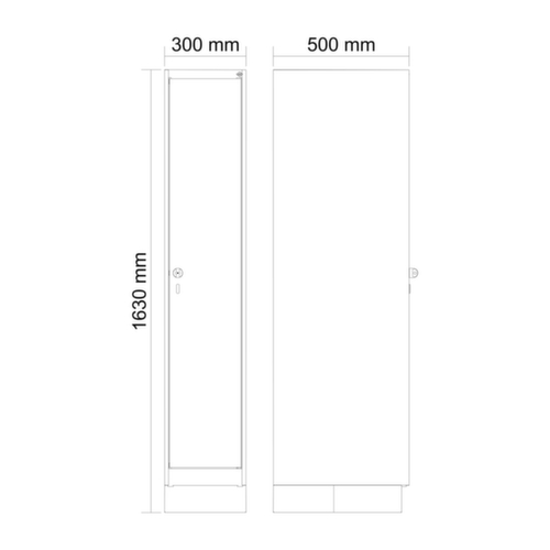 C+P Schulspind Evolo PLUS mit Sockel